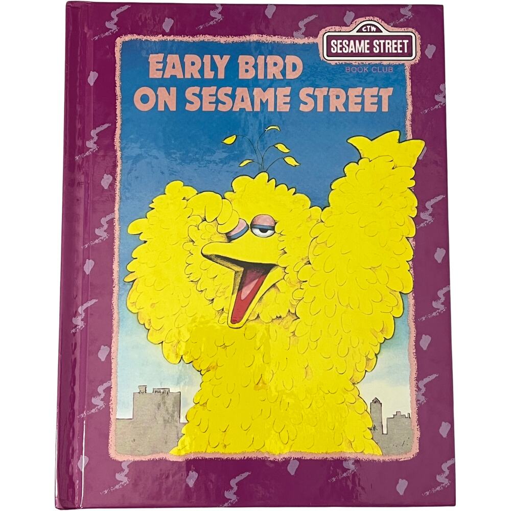 Early Bird on Sesame Street Linda Hayward Hardcover Vintage 1992